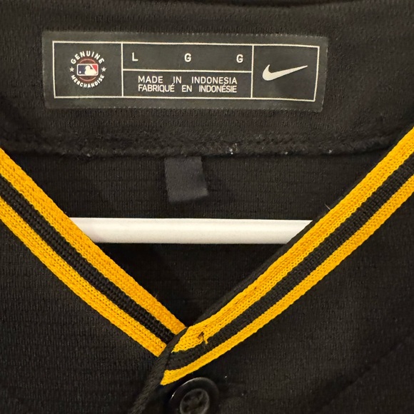 Size L Original Nike Pittsburgh Pirates Roberto Clemente Jersey!NWOT!Make Offer! - Picture 2 of 3